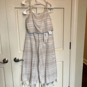 MinkPink Crop Top and Pant Set Size XS